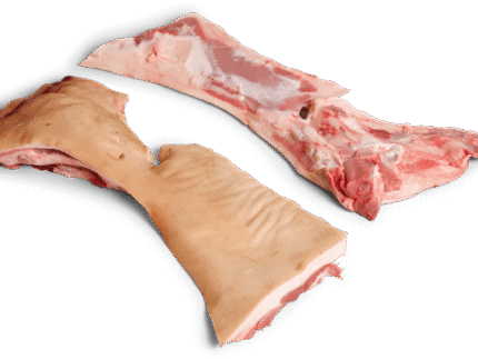Frozen Pork Rind-On, With Neck Fat