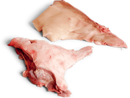 Frozen Pork Jowl, Rindless, Without Neck Fat