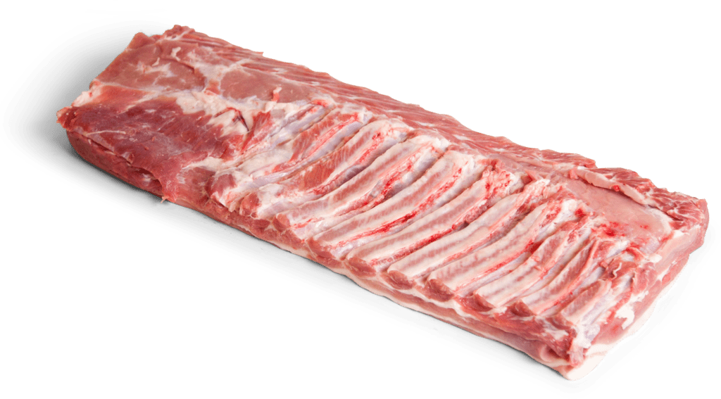 Frozen Pork Back Bacon Green