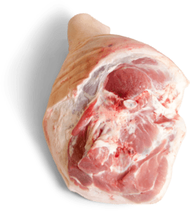 Frozen Pig Leg Without Foot, Without Tailbone